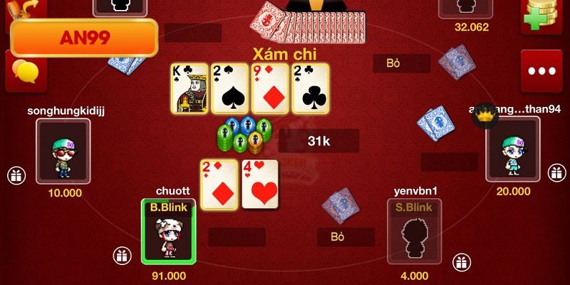 Nhiều game bài có số lượng cược thủ ra vào rất nhộn nhịp