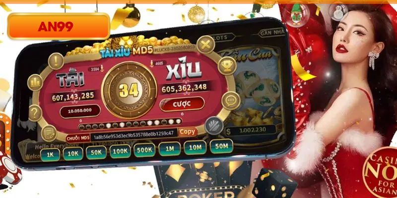 Tài Xìu MD5 - Phiên bản đặc biệt của game truyền thống